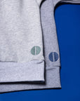 Sage Green & Grey Hoodie